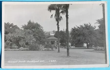 Old RPPC postcard ALBERT PARK, AUCKLAND, NZ NEW ZEALAND, 1945