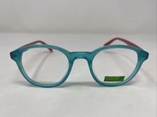 United Colors Of Benetton BEKO2006 688 42-18-135 Teal/Red Eyeglasses Frame :269