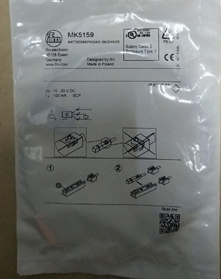 #ad New IFM MK5159 MKT3020BBPKG A 0.3M ZH ASR Cylinder Sensor $186.00