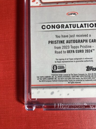 MUHAMMED CHAM 2023 Topps PRISTINE AUTO encased NATIONAL DEBUT Austria AUTOGRAPH - Picture 16 of 24