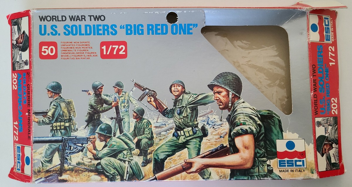 ESCI ERTL World War Two U. S. SOLDIERS 