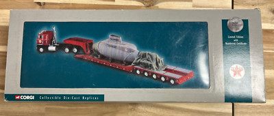 TEXACO INTERNATIONAL TRANSTAR w/ KING TRAILER and SUBMARINE CORGI