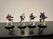 Star Wars RPG Gaming Miniatures Wizards Of The Coast Figures Lot NO CARDS