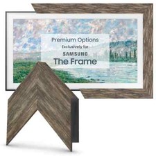 Frame My TV Deco.  Distressed Barnwood Smart ...