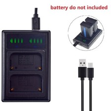 USB Battery charger For SONY NP-FM51 NP-QM50 NP-FM30 NP-FM55H Alpha A100 A100K