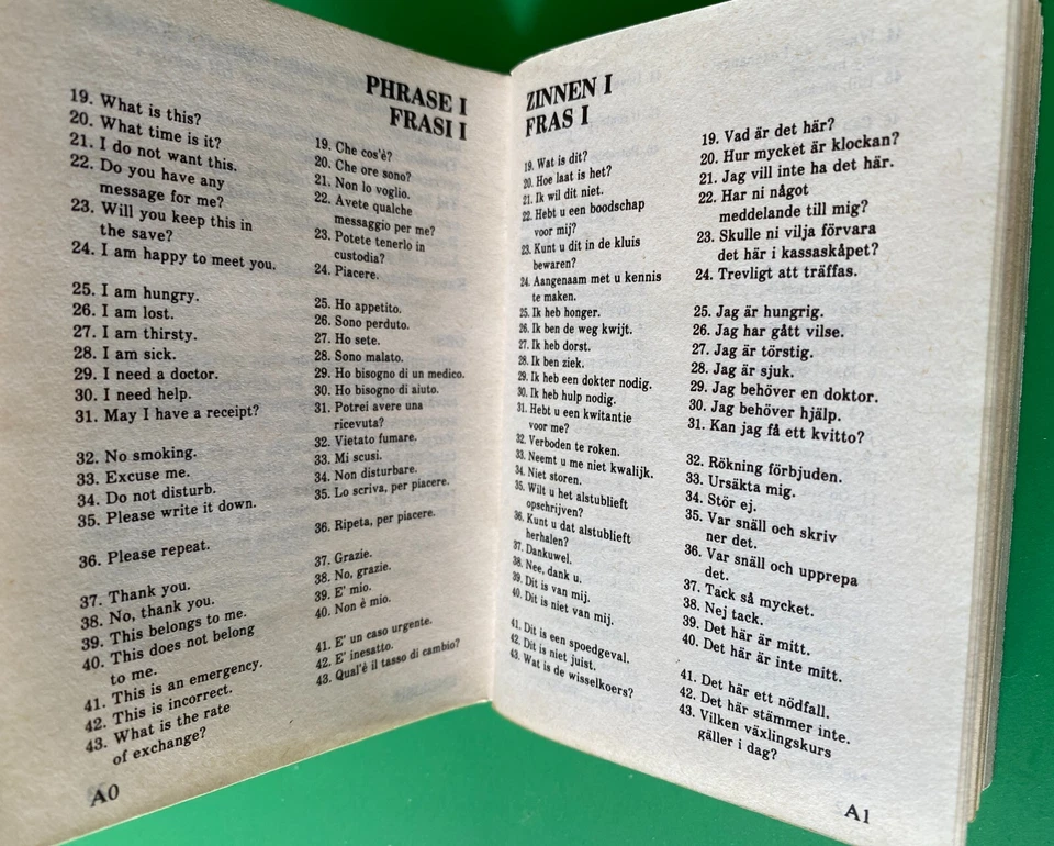 Libro parole e frasi Inglese/Italiano +2 e codici x TEXAS I Language Translator - Immagine 3 di 4