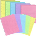 120 Sheets/240 Pages Letter Size Discbound Lined Refill Paper, 11 Disc Planner R