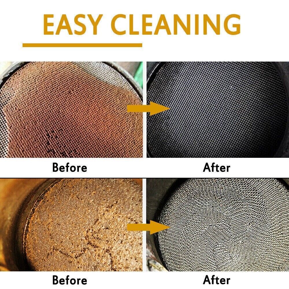 2PCS Catalytic Converter Cleaner Pass Emissions Motor Power Care High