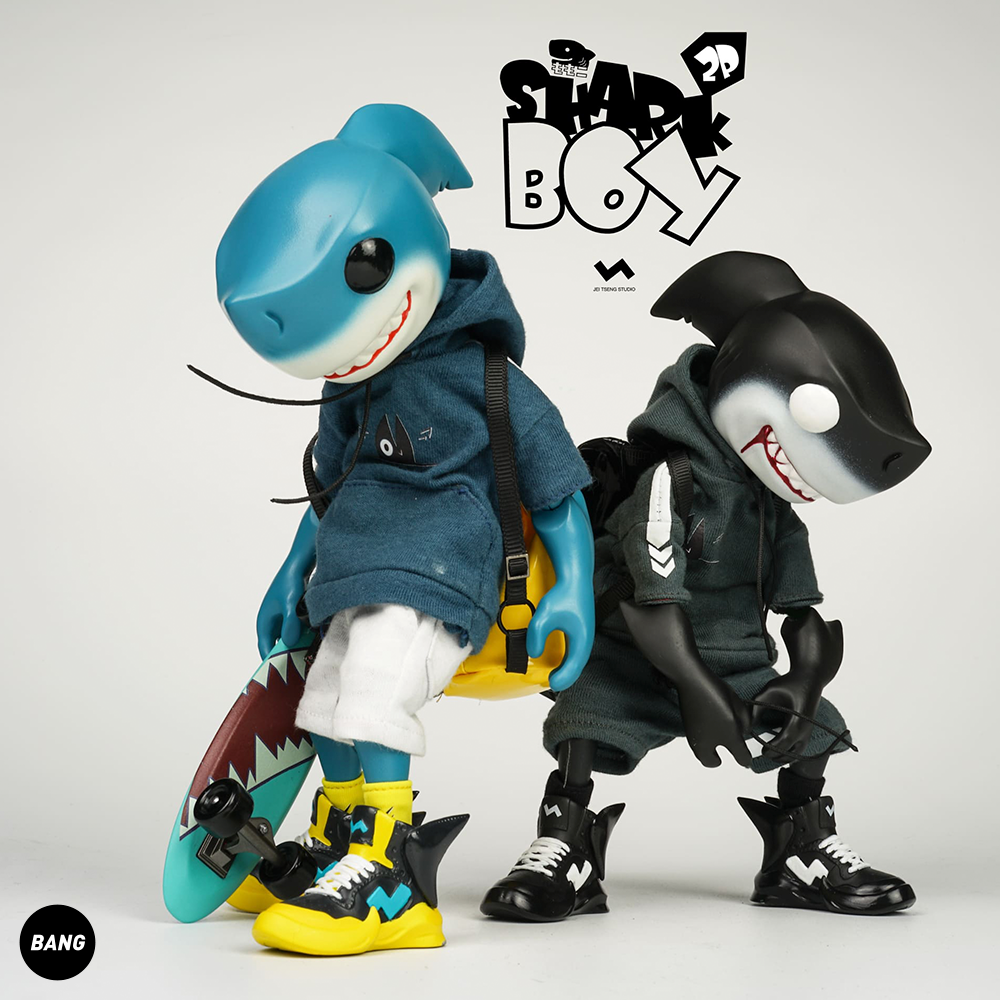 J.T STUDIO SHARK BOY Doll Action Figures Anime Limited Arts 8