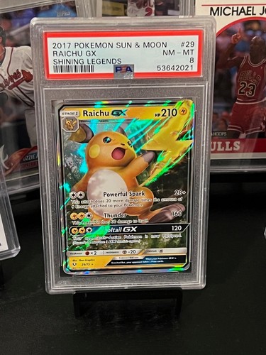 Raichu-GX graded PSA 8 for sale on eBay