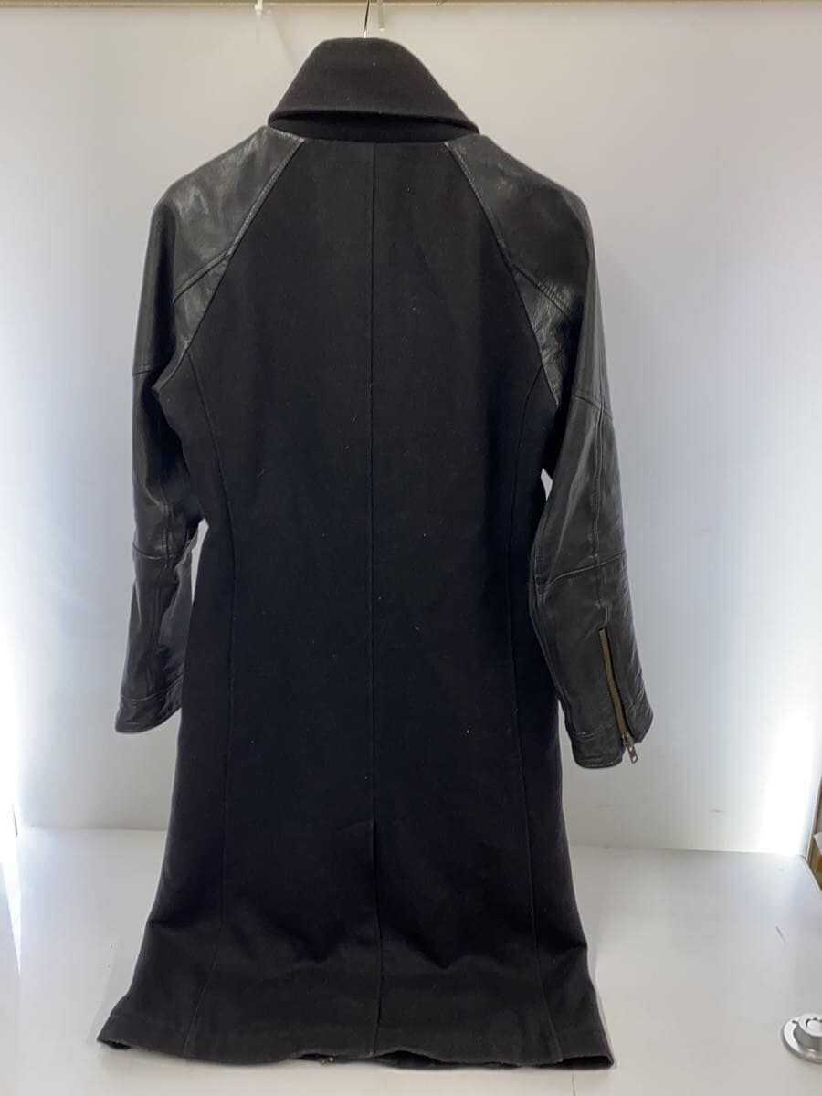 TORNADO MART Other 00s Archive Leather Switch Coat M Wool TORNADO MART Other 00s Archive Leather Switch Coat M Wool
