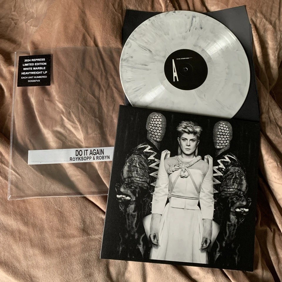 ROYKSÖPP + ROBYN - Do It Again - DOG007VX - No’d Marbled vinyl - 2024. NEW /RARE - Image 2 of 4