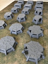 Defence Bunker / Pill Box Building Terrain - Compatible with Warhammer 40K