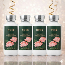 Bath Body Works - Rose Super Smooth Body Lotion 8 oz 4 Pack