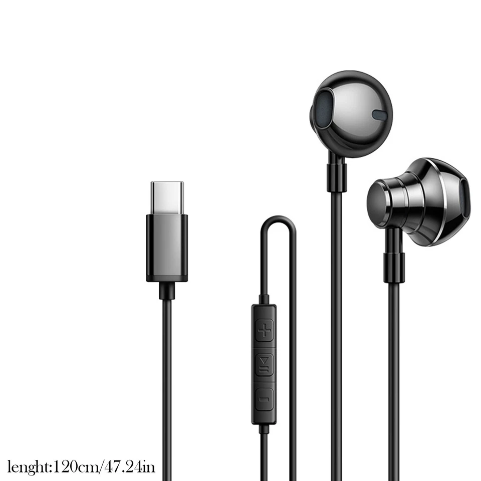 Wired Earphones in Ear Type-C Headphones with Versatile Compatibility forAndroid - Image 2 of 4