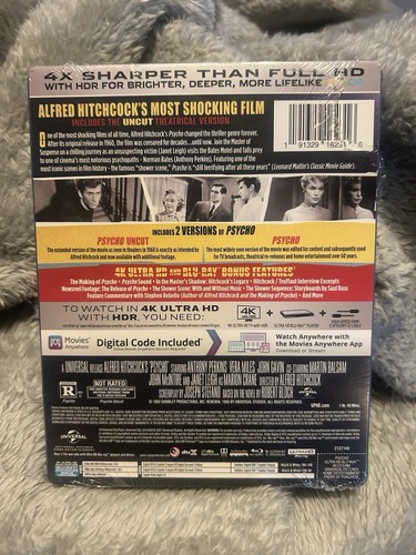 BRANDNEU & OVP Psycho (1960) 4K/Blu-ray Limited Edition Steelbook (Hitchcock) - Bild 2 von 6