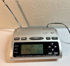 Rare Midland WR-300 NOAA Public Alert Digital Weather Emergency Radio AM/FM