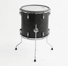 HXM 14” X 14” Mesh BLACK WOOD Floor Tom for Roland Alesis Lemon Kit VAD
