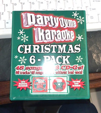 Party Tyme Karaoke: Christmas 6 Pack by Various CD, 2009 NEW SEALED