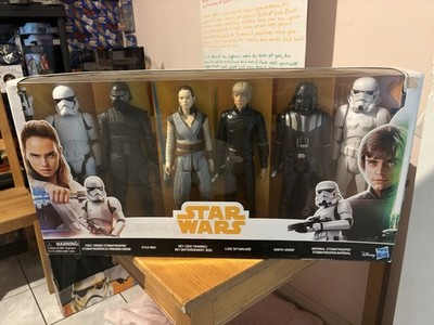 Hasbro Star Wars Action Figure Set Kylo Ren Rey Luke Skywalker Darth Vader