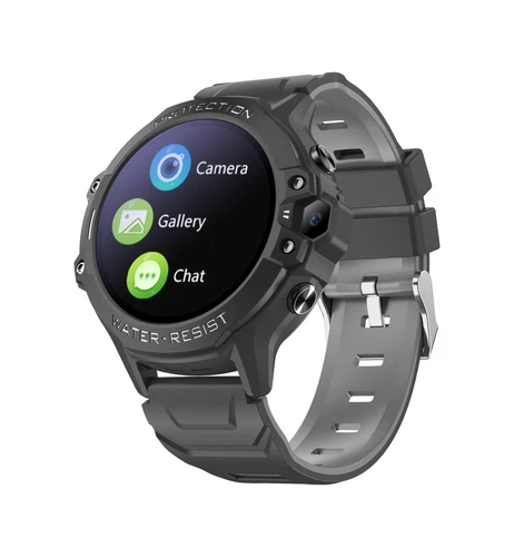 Kiddie Waterproof Smartwatch with 4G Communication and GPS Tracking System