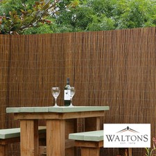 Willow Fence Screen Roll 1m x 4m Easy Install Garden Privacy 4x Rolls