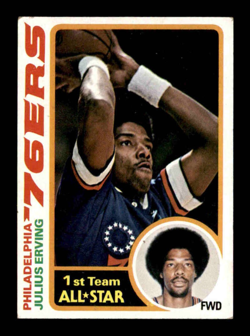 1978 Topps #130 Julius Erving AS VG X3713334