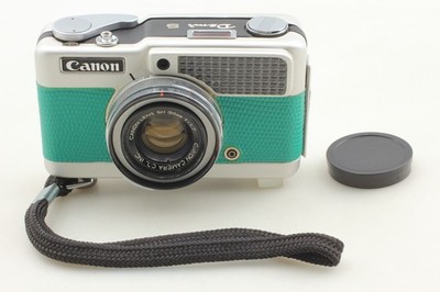 Near MINT, L-Green] Canon Demi S Half Frame Film Camera 30mm F1.7