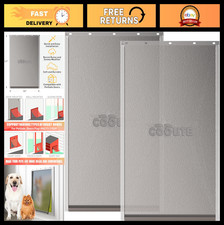 2 Pack Dog Door Replacement Flap with Magnetic Closure, Fits PetSafe Freedom, La