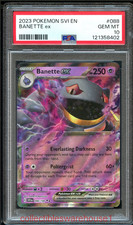 Pokemon Scarlet & Violet Banette ex 088 PSA 10