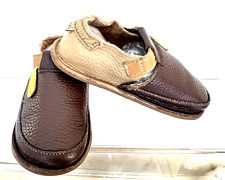 Tikki Barefoot COFFEE Leather Kids Sandals/Shoes Size - EU25 - UK Sz 8