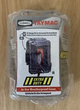 Hubbell TayMac MM420C Non-Metallic 1-Gang Extra Duty In-Use Weatherproof Cover