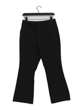 Uniqlo Women's Suit Trousers M Black Polyester