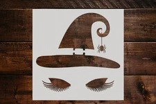 Witches Hat Stencil - Art and Wall Stencil