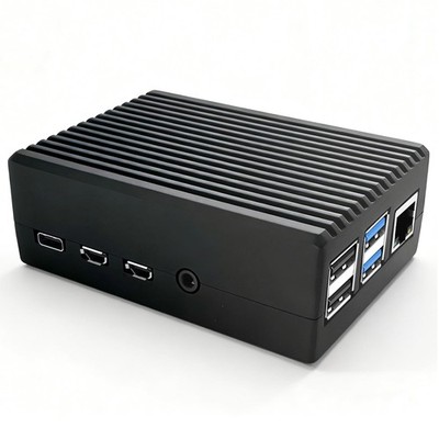 Raspberry Pi 4 Case Aluminum Heatsink Cooler Enclosure For Model B/4B Board