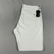 Travis Mathew Golf Pants Alta Cresta 36 x 32 Gray Polyester Spandex MSRP 130