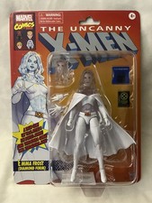 Marvel Legends Emma Frost Diamond Form Retro Cardback 6  Action Figure Hasbro