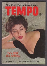 TEMPO Rita Gam Gloria Grahame 4/12 1954