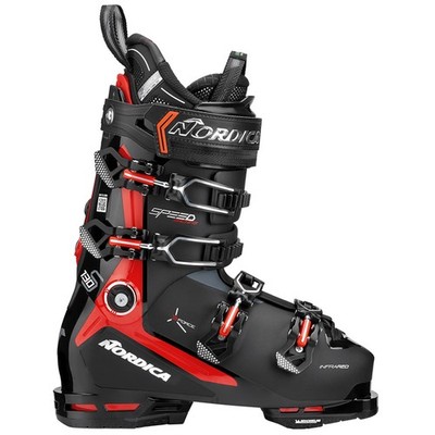 NORDICA Men's Speedmachine 3 130 S Black/Red/Anthracite Boots (050G10003F1)