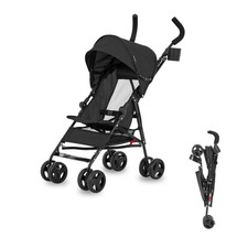 Lightweight Compact Travel Umbrella Baby Stroller, One-Hand Fold, Adjustable Can