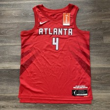 Atlanta Dream Aari McDonald Jersey Nike Womens Medium Red WNBA Explorers Edition