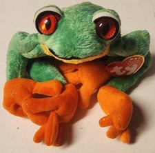 Ty Beanie Baby - PANAMA the Tree Frog 9.5 Inch MWMTs Stuffed Animal Toy
