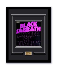 Black Sabbath Ozzy Osbourne Autograph 11x14 Framed Photo Master of Reality ACOA