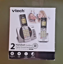 VTech CS6929-2 DECT6.0 2-Handset Cordless Answering Machine, Caller ID/Call Wait