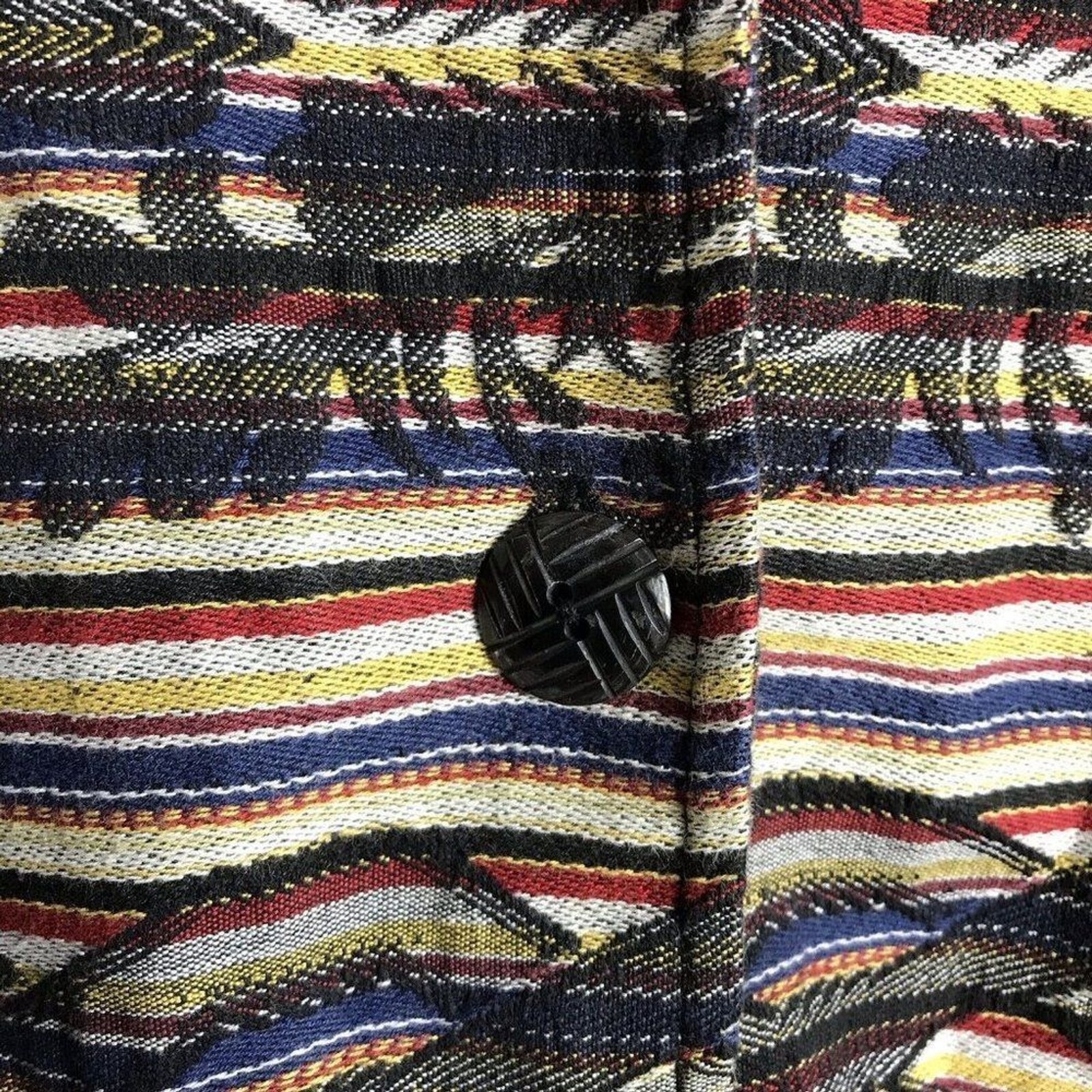 Chicos Design Cotton Jacket Shacket Southwestern … - image 10