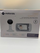 Motorola VM64 Connect 4.3  Full HD Wi-Fi Video Baby Monitor - White