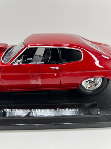 Modelo fundido a presión Welly Collectable 1:18 NEX 1970 Chevelle Pro Street RARO - Imagen 12 de 24