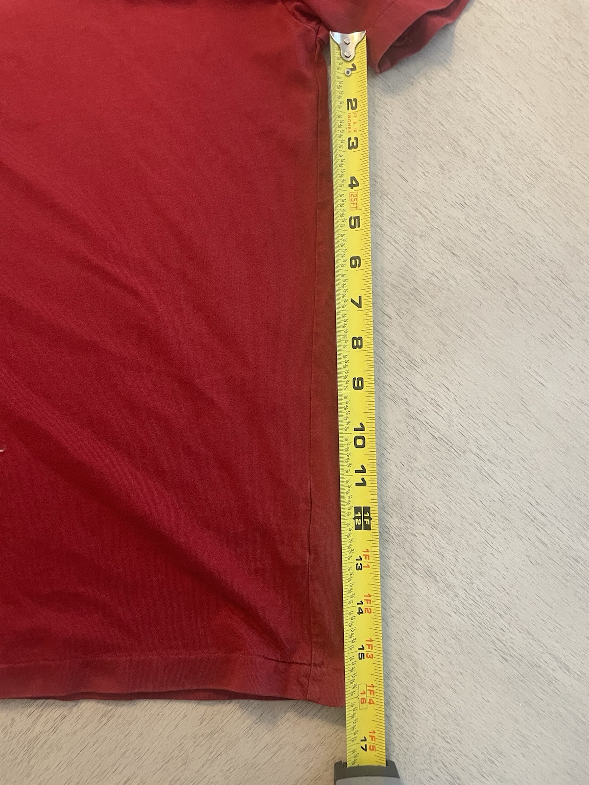 Polo Ralph Lauren T Shirt Uomo Taglia Media Rossa Manica Corta Cotone Blu Pony 54X