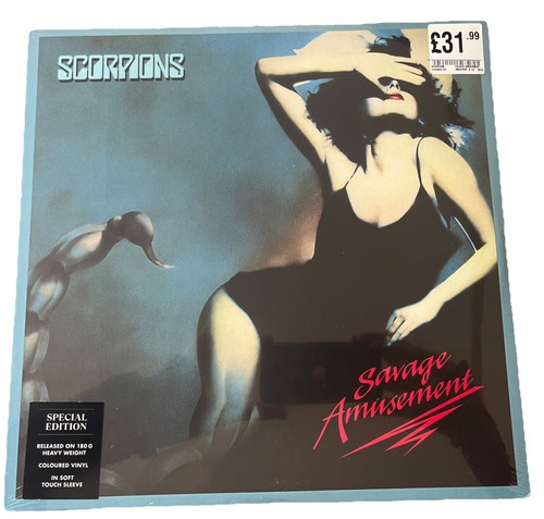 Scorpions : Savage Amusement ( Coloured Vinyl 12") New and Sealed LP record