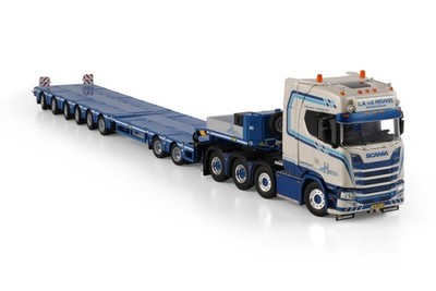 Scania S Highline CS20H SL Lowloader L.A. van den Heuvel WSI Models  01-4899 ...